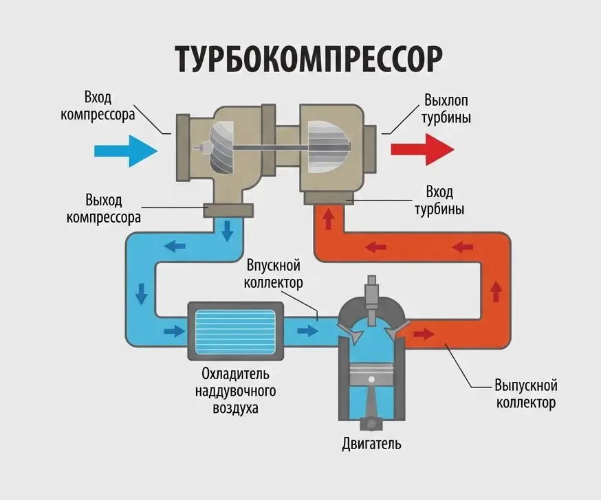 Как работает турбонаддув? Как работает турбонаддув?
