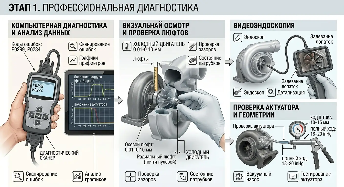 Диагностика турбин
