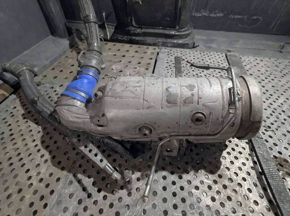 dpf dv5rc в процессе мойки